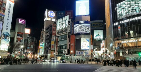 Balade à Shibuya, un dimanche soir